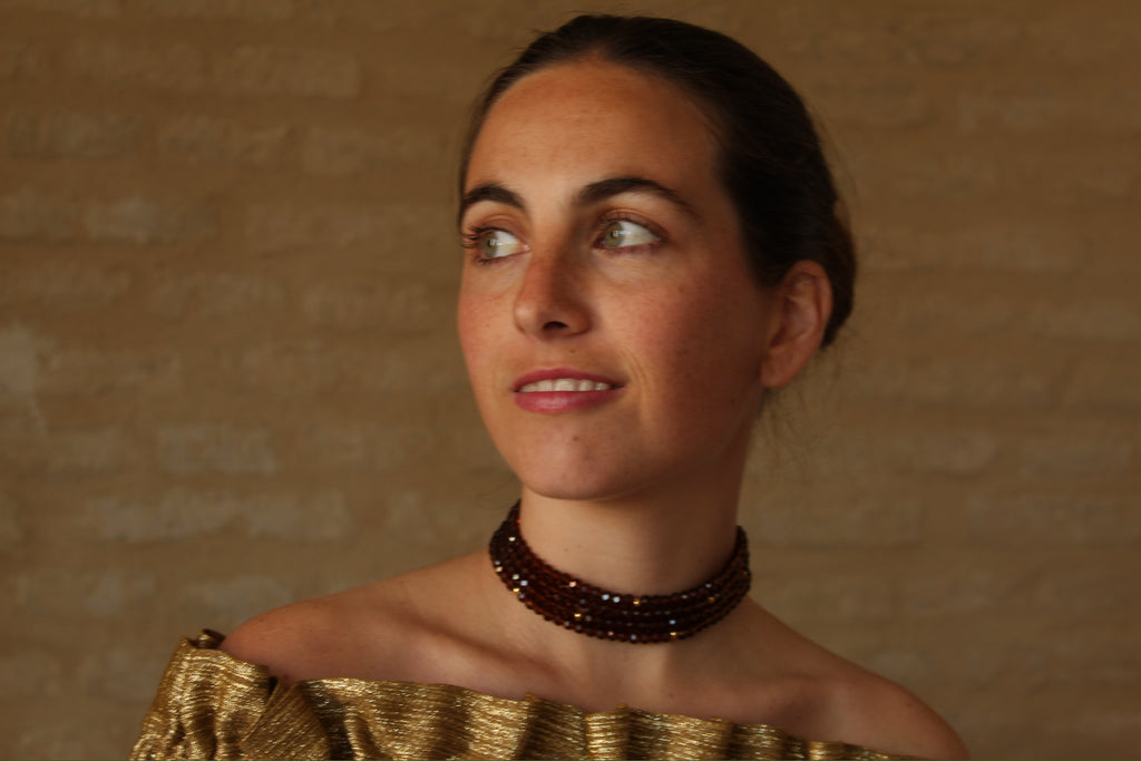 Collar Martini Bronce