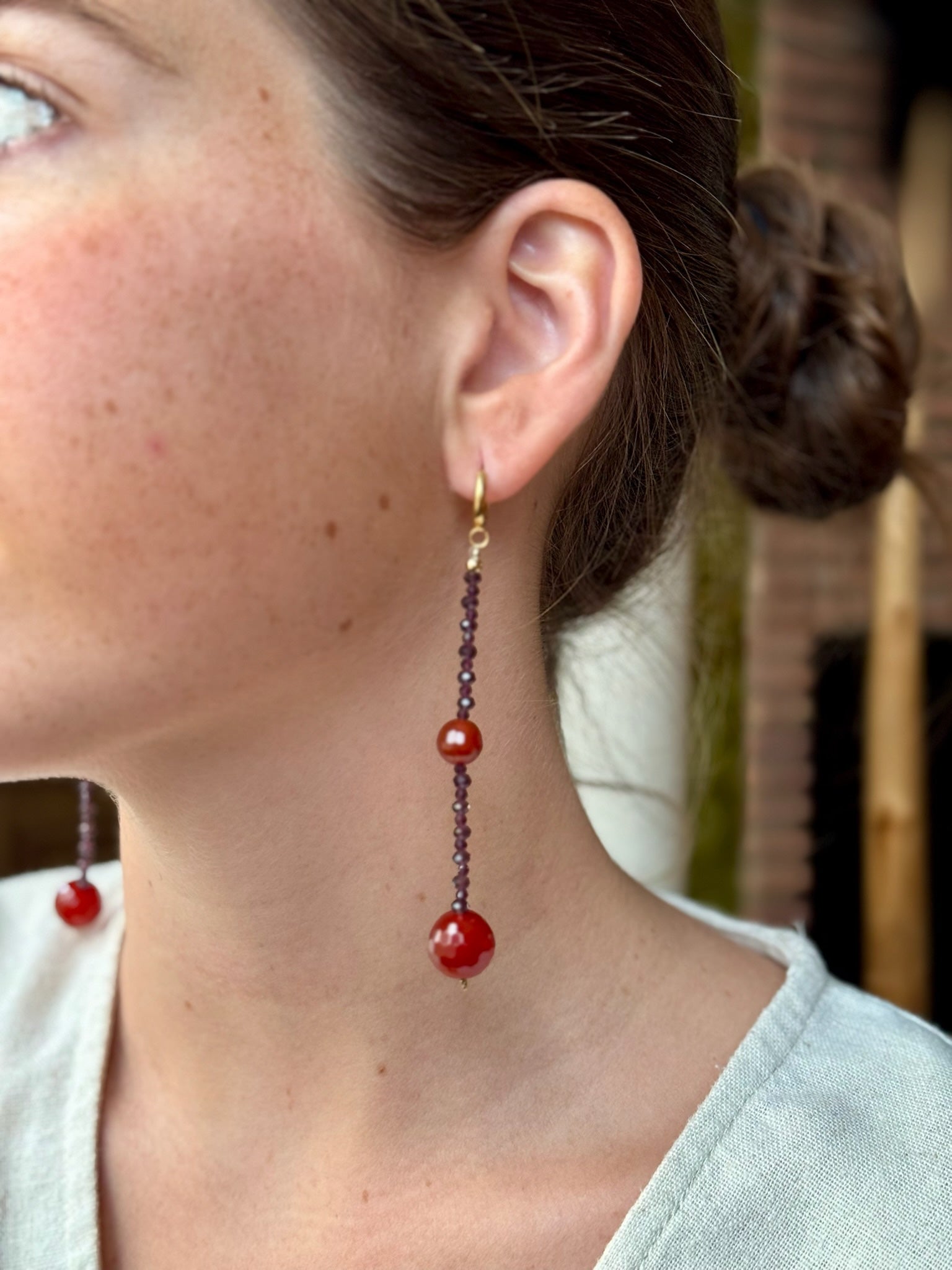 Pendientes Jacaranda