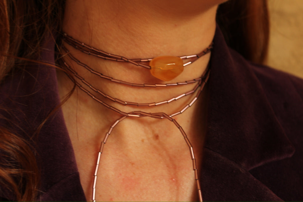Collar MaiTai Morado