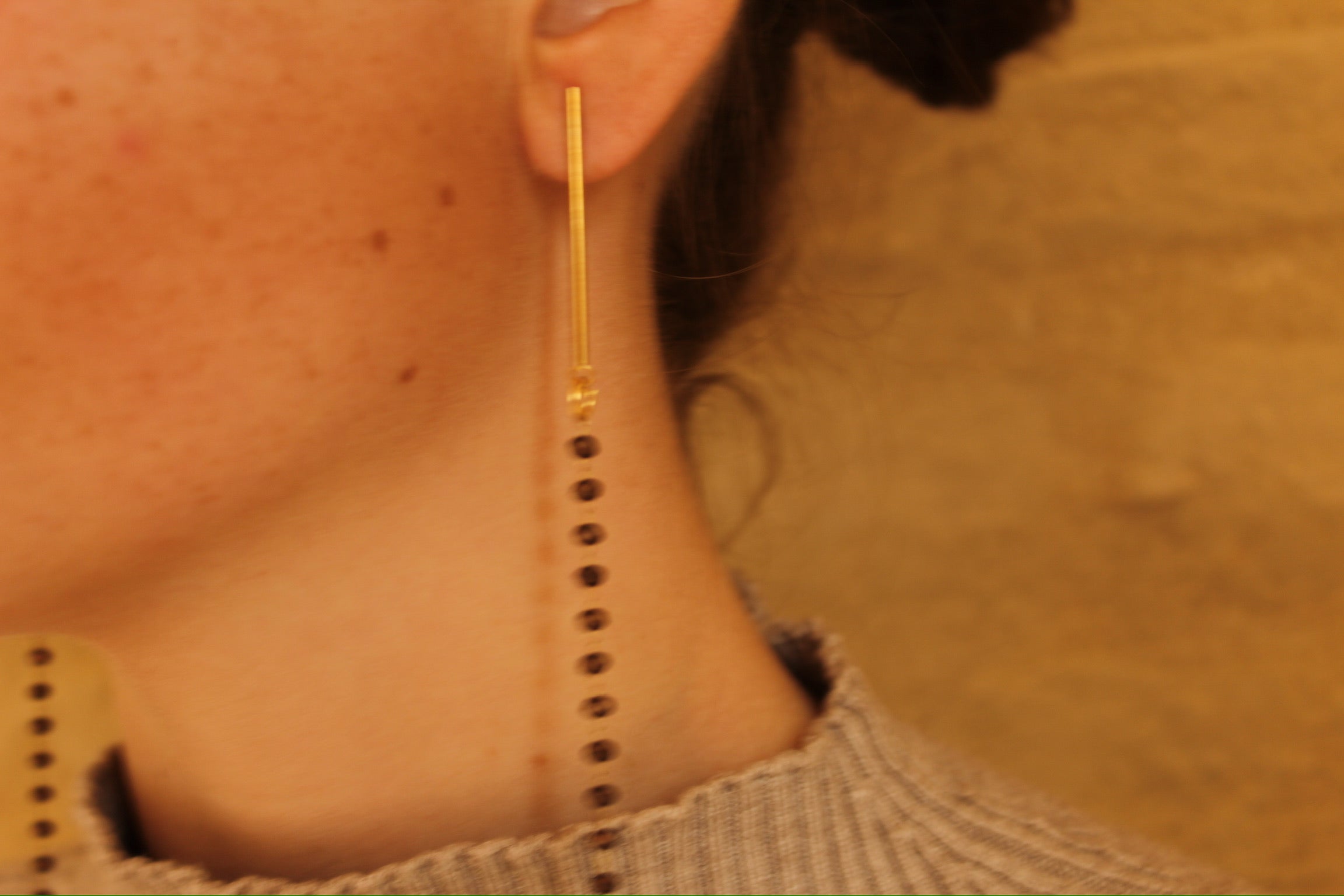 Pendientes cosmopolitan palo