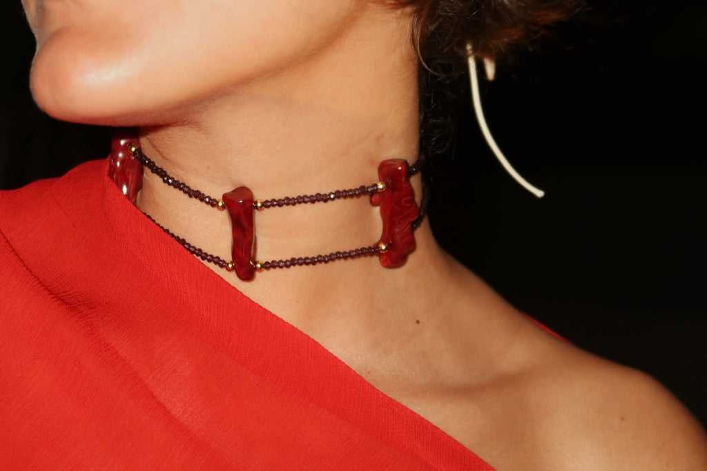 Collar Adelfa