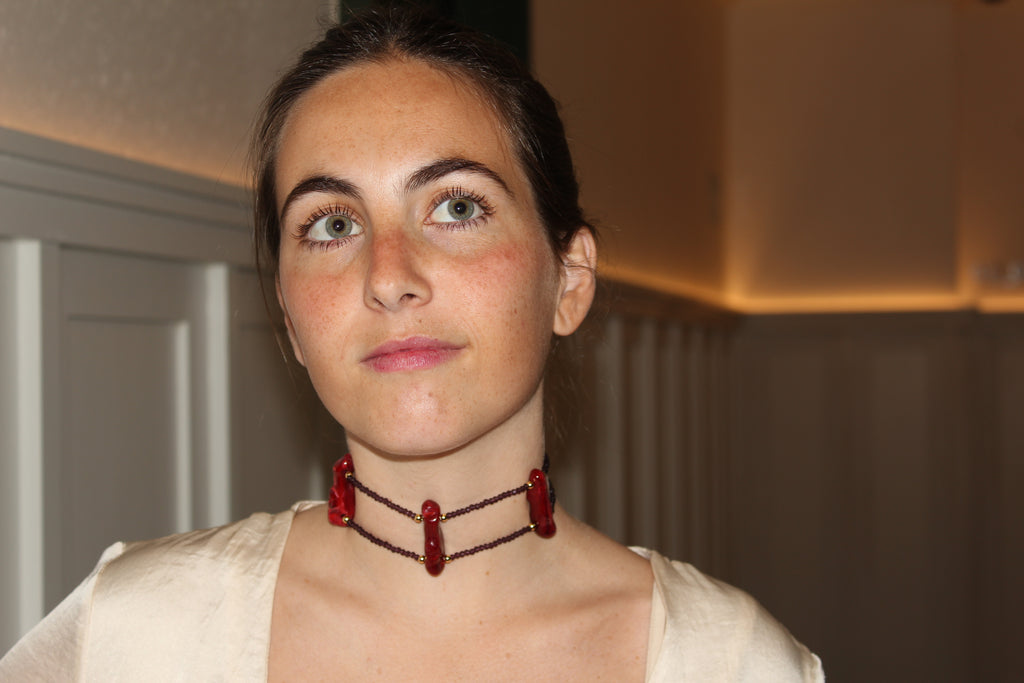 Collar Adelfa