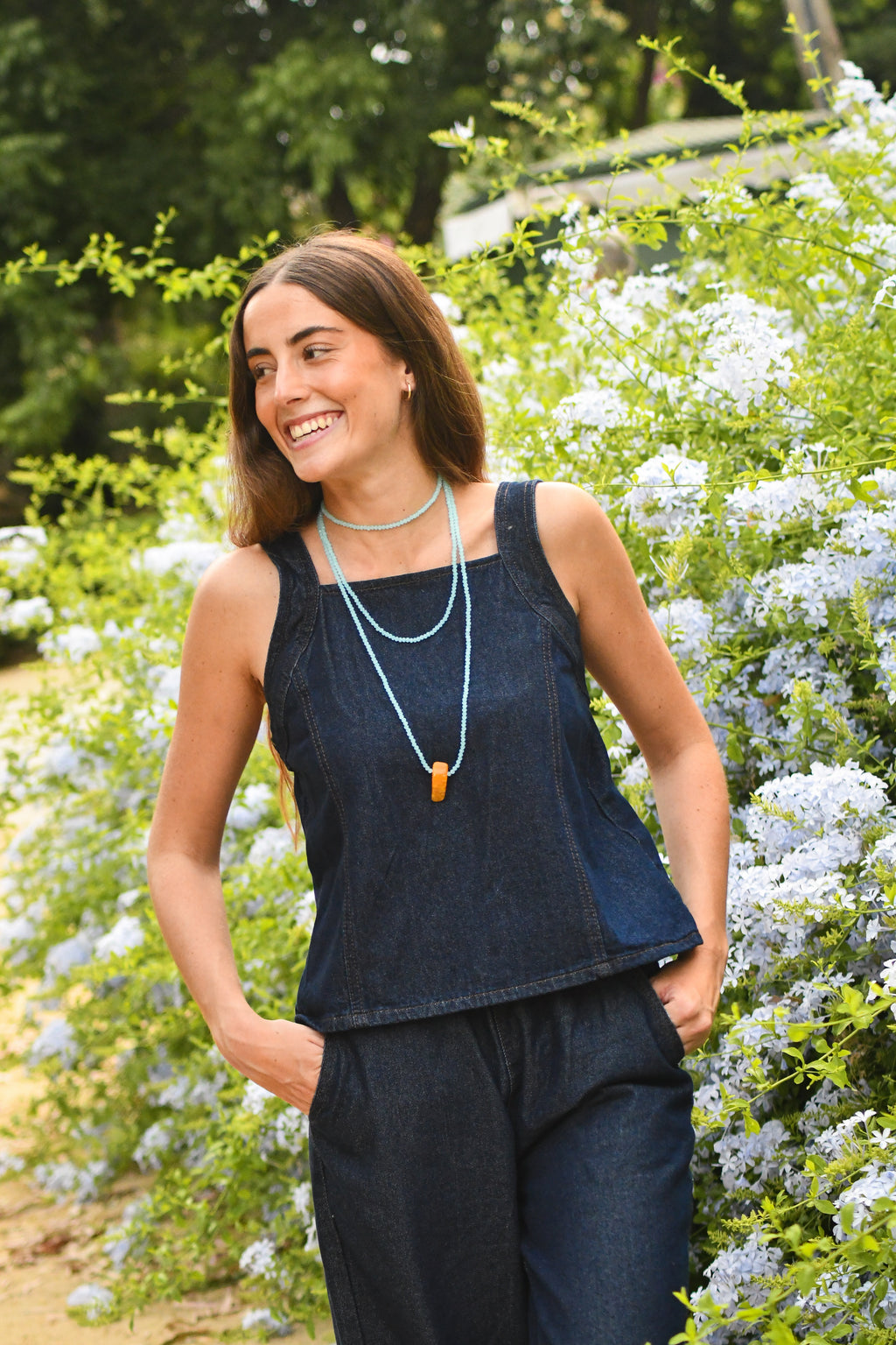 Collar Mango Turquesa